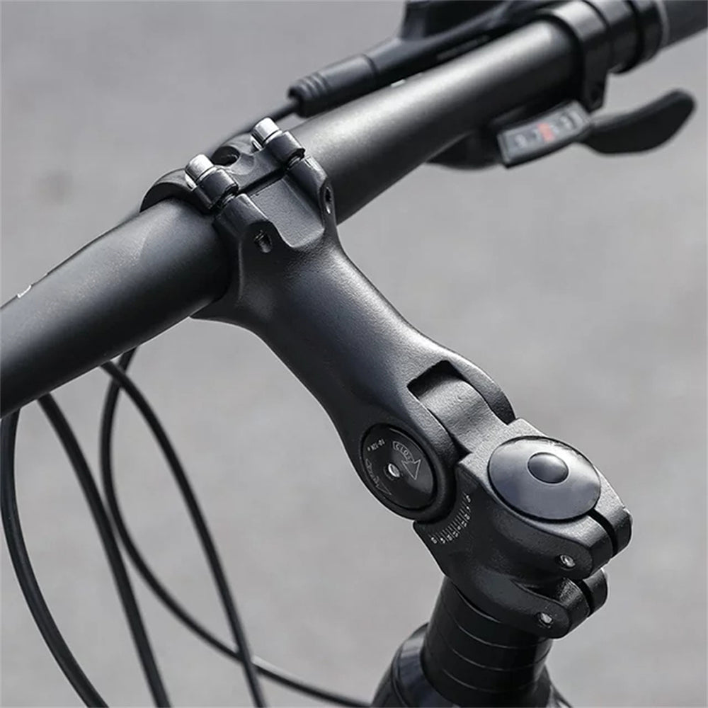Jercoda Bike Stem, 31.8mm 4.72 in Adjustable Mountain Bike Handlebar Stem Riser, Extender Bicycle Stem for Racing Bike Road Bicycle